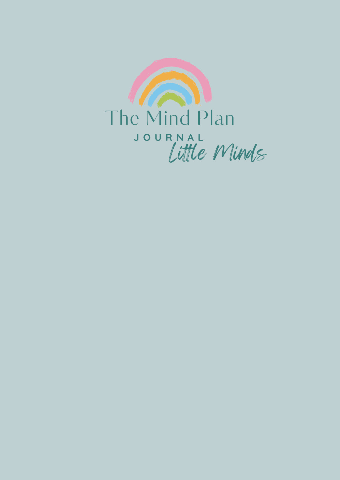 Blue The Mind Plan Journal Little Minds cover